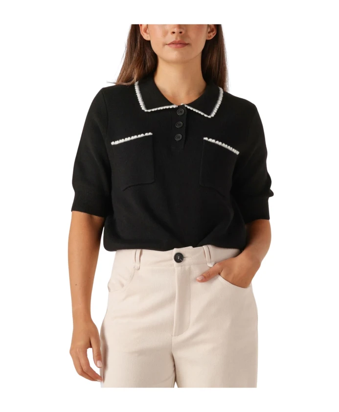 Свитер в горошек Suncoo, черный
Свитер в горошек Suncoo, черный