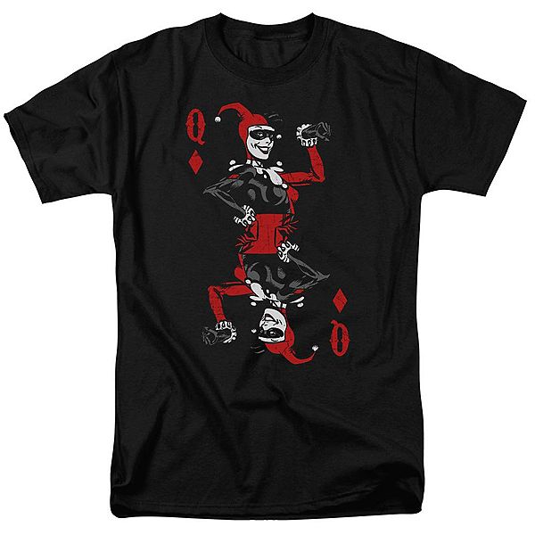Футболка с коротким рукавом Batman Quinn of Diamonds для взрослых Licensed Character
Футболка с коротким рукавом Batman Quinn of Diamonds для взрослых Licensed Character