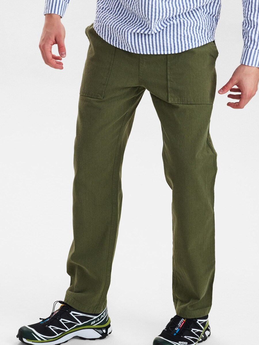 Обычные брюки Dxnmxrk DXEli, оливковый
Обычные брюки Dxnmxrk DXEli, оливковый