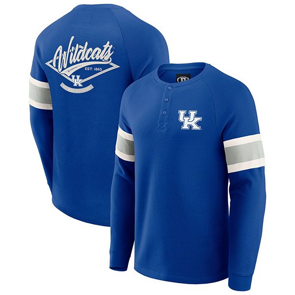 Мужская футболка-поло с длинным рукавом реглан waffle-knit royal kentucky wildcats Darius Rucker Collection By Fanatics
Мужская футболка-поло с длинным рукавом реглан waffle-knit royal kentucky wildcats Darius Rucker Collection By Fanatics