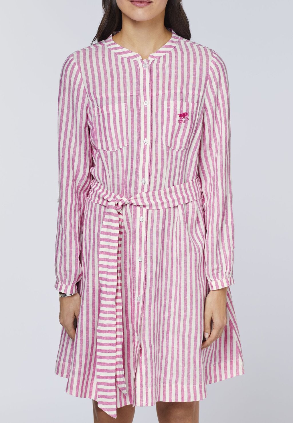 Платье-блузка MIT STREIFEN Polo Sylt, розовый
Платье-блузка MIT STREIFEN Polo Sylt, розовый