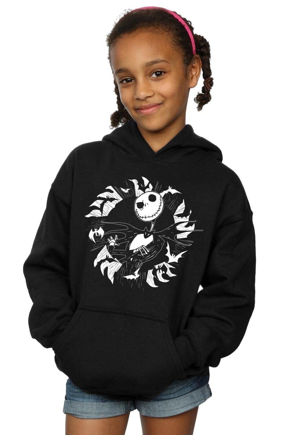 Толстовка с круглым вырезом «Кошмар перед Рождеством» и изображением Джека Бэтмена Disney, черный
Толстовка с круглым вырезом «Кошмар перед Рождеством» и изображением Джека Бэтмена Disney, черный