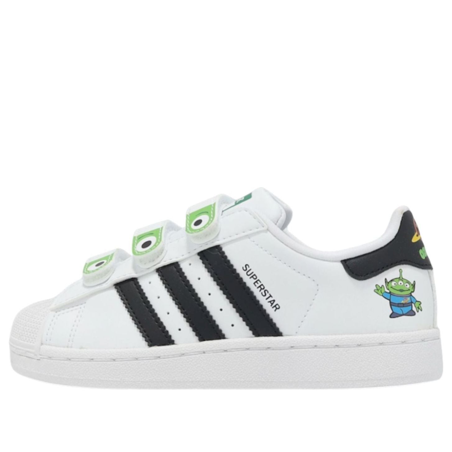 Кроссовки (PS) adidas Superstar Toy Story 'Alien'
Кроссовки (PS) adidas Superstar Toy Story 'Alien'
