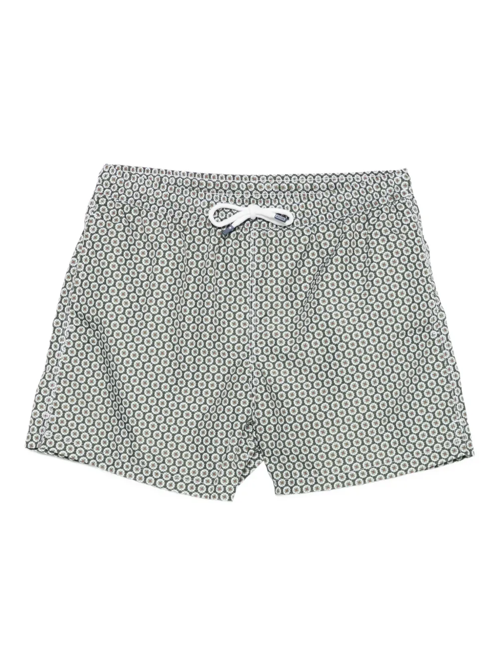 Узорчатые шорты для плавания с завязками Fedeli, зеленый
Узорчатые шорты для плавания с завязками Fedeli, зеленый