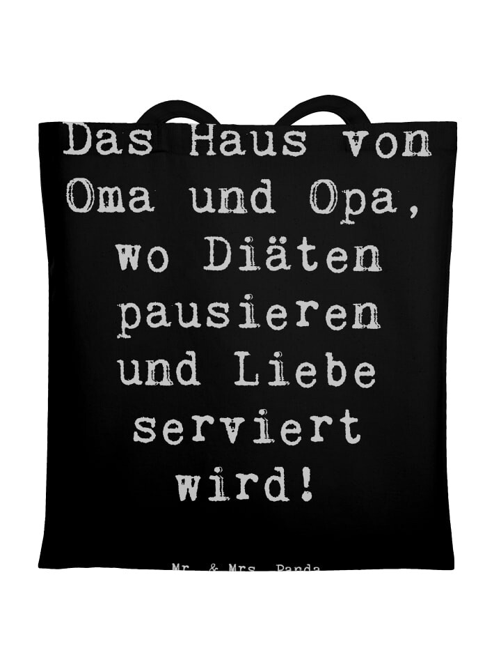 Сумка для переноски Mr & Mrs Panda Großelternliebe, черный
Сумка для переноски Mr & Mrs Panda Großelternliebe, черный