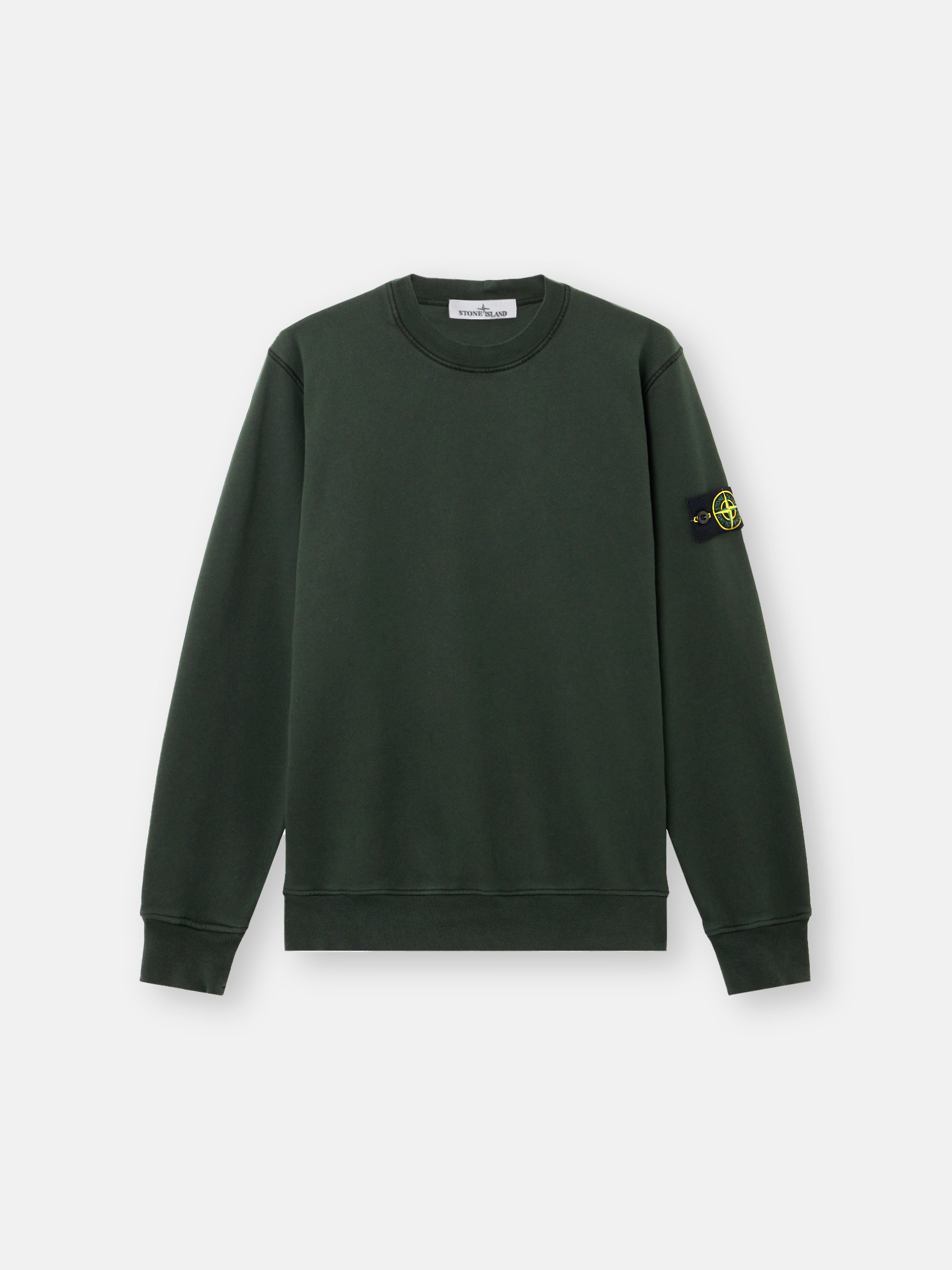 Толстовка прямого кроя с круглым вырезом и эластичными манжетами Stone Island 6100060 ORGANIC COTTON FLEECE, Juniper
Толстовка прямого кроя с круглым вырезом и эластичными манжетами Stone Island 6100060 ORGANIC COTTON FLEECE, Juniper