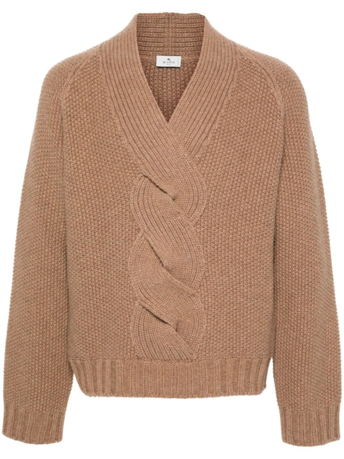 ETRO свитер с драпировкой, коричневый
ETRO свитер с драпировкой, коричневый