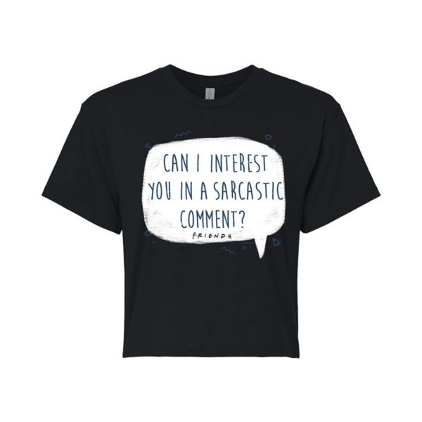 Футболка с саркастичной надписью для подростков "Друзья комментируют" Licensed Character, черный
Футболка с саркастичной надписью для подростков "Друзья комментируют" Licensed Character, черный