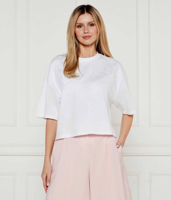 Футболка энессе Modern fit Boss, белый 
Футболка энессе Modern fit Boss, белый