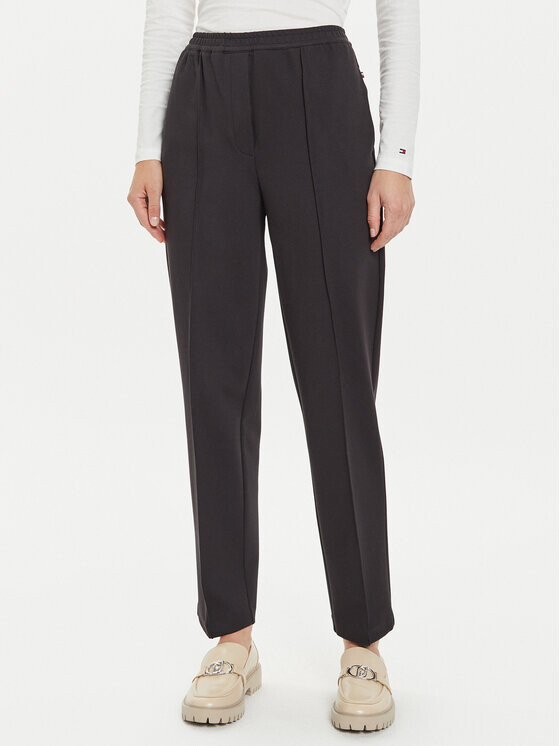 Тканевые брюки прямого кроя Tommy Hilfiger, черный
Тканевые брюки прямого кроя Tommy Hilfiger, черный