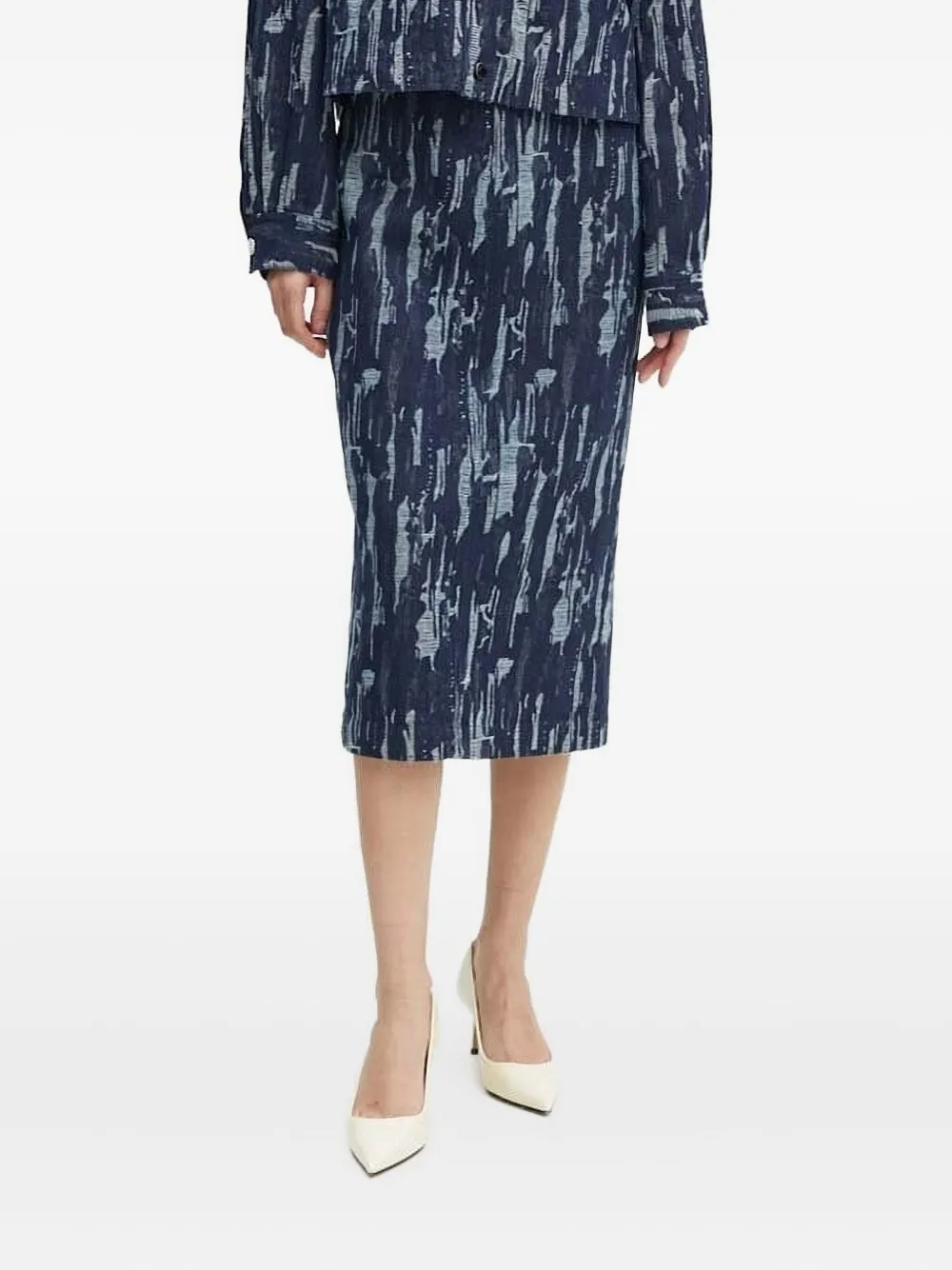 Юбка с абстрактным принтом IxoraBBTanella Bruuns Bazaar, синий
Юбка с абстрактным принтом IxoraBBTanella Bruuns Bazaar, синий