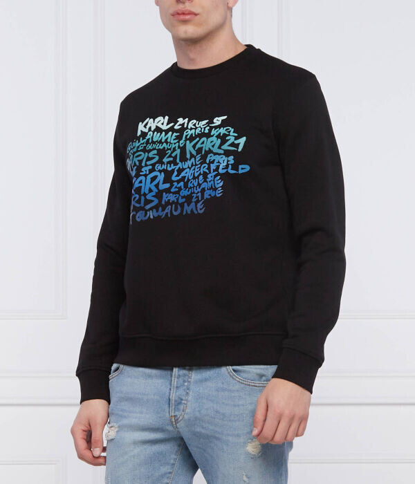 Свитшот мужской Karl Lagerfeld с принтом, черный
Свитшот мужской Karl Lagerfeld с принтом, черный