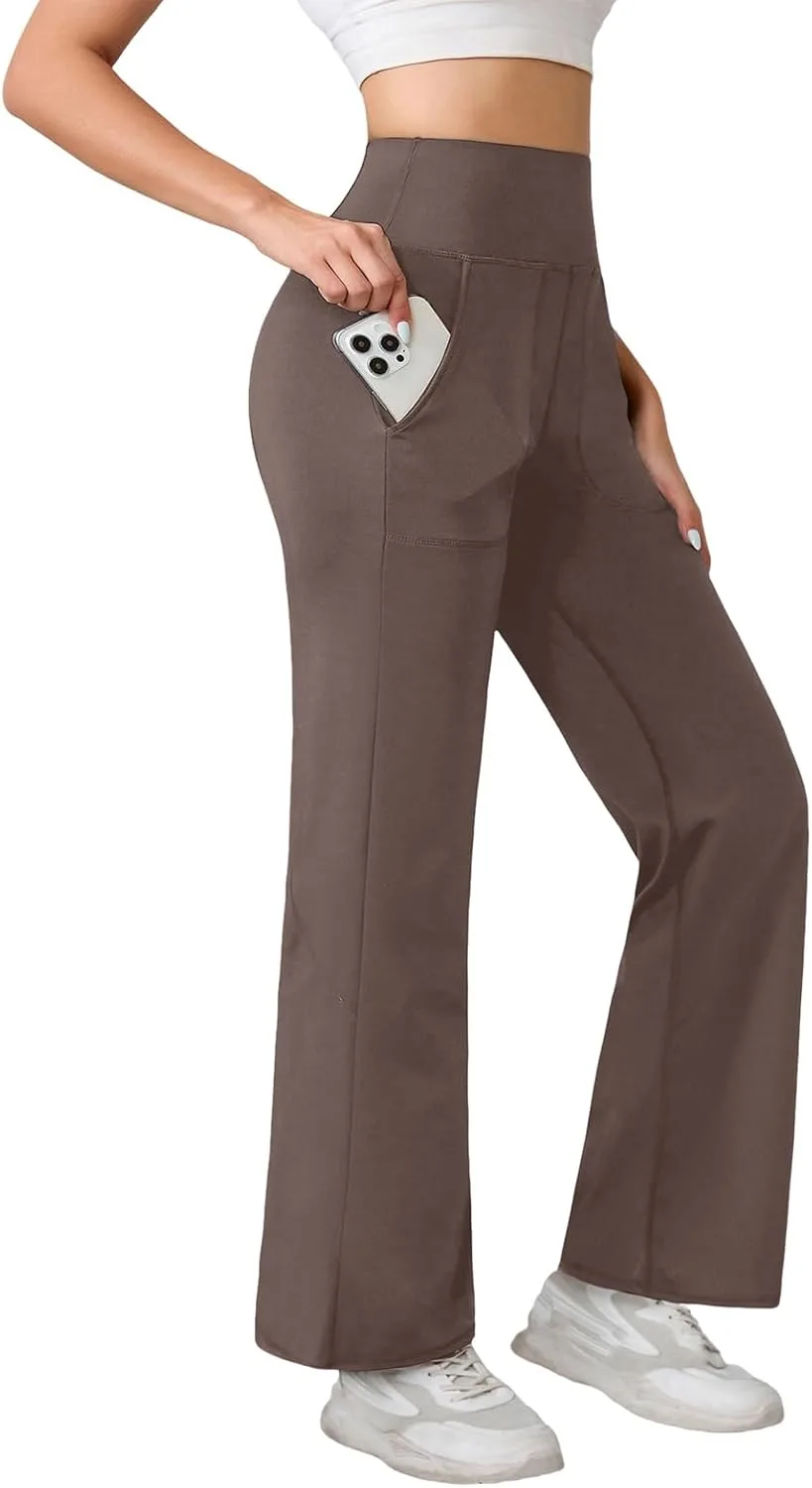 Женские йога-штаны с карманами, мягкие и широкие
Женские йога-штаны с карманами, мягкие и широкие