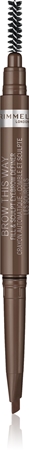 Карандаш для бровей с кисточкой 2 в 1 Rimmel Brow This Way, 002 Medium Brown 0,25 g
Карандаш для бровей с кисточкой 2 в 1 Rimmel Brow This Way, 002 Medium Brown 0,25 g