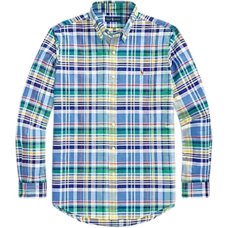 Polo Ralph Lauren Рубашка мужская Blue Lapel Moderate Others
Polo Ralph Lauren Рубашка мужская Blue Lapel Moderate Others