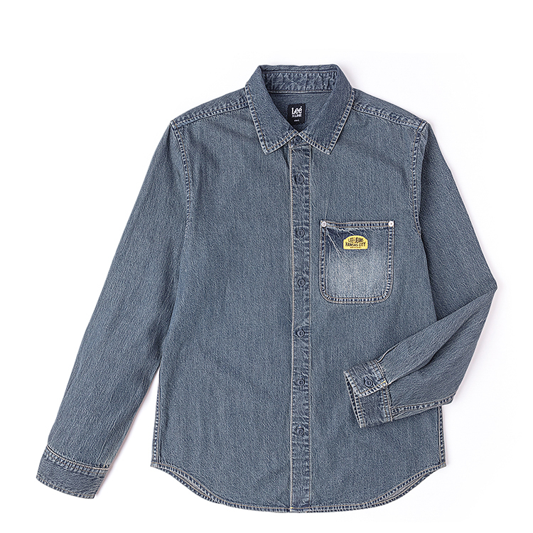 Lee Мужская рубашка темно-синего цвета
Lee Мужская рубашка темно-синего цвета