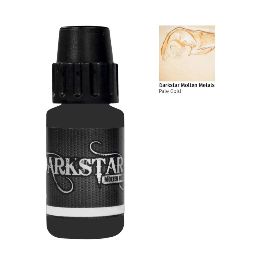 Расплавленные металлы – бледное золото, Darkstar Paints 
Расплавленные металлы – бледное золото, Darkstar Paints