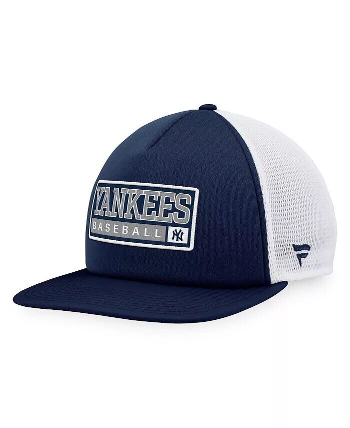 Мужская темно-синяя, белая кепка New York Yankees Foam Trucker Snapback Majestic
Мужская темно-синяя, белая кепка New York Yankees Foam Trucker Snapback Majestic