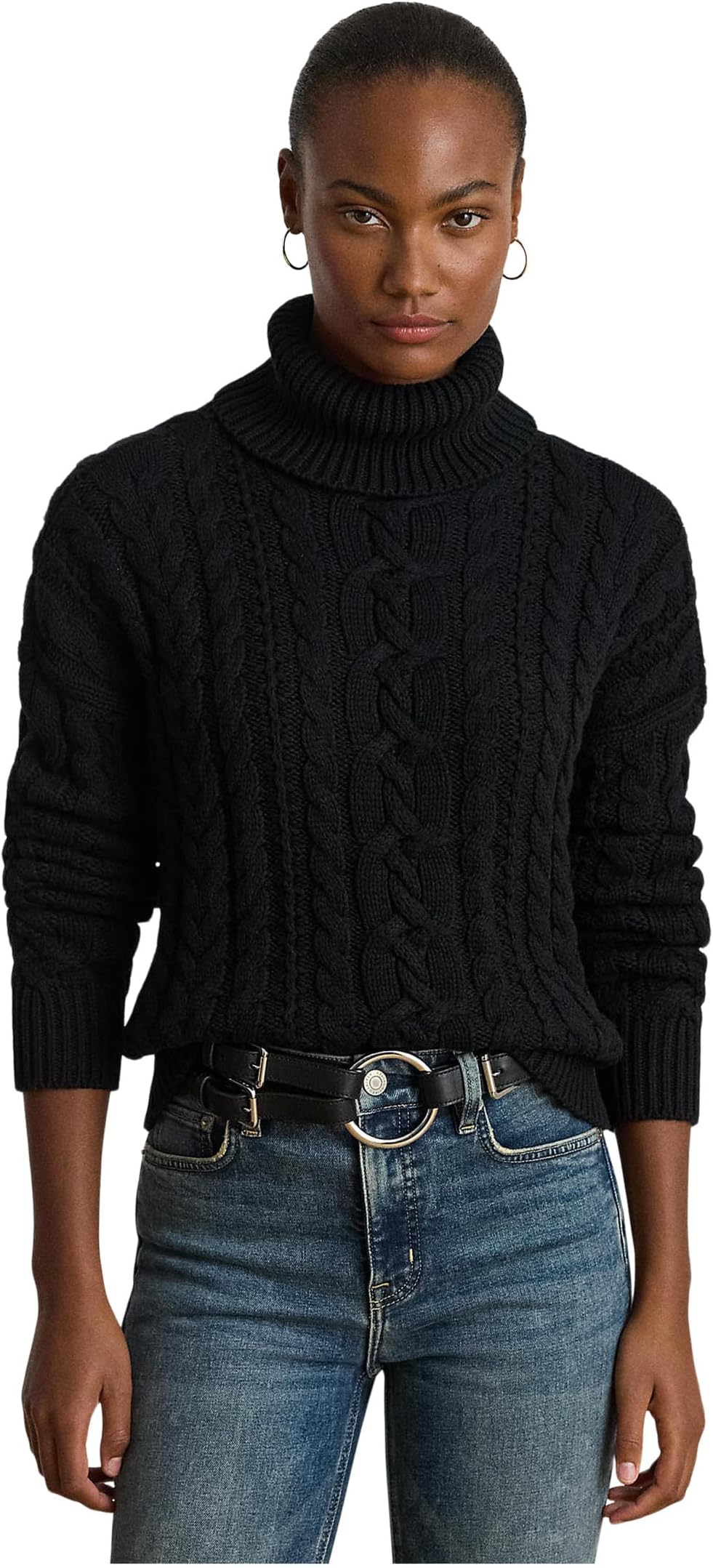 Свитер Lauren Ralph Lauren Women's Cable-Knit Turtleneck Sweater, Black
Свитер Lauren Ralph Lauren Women's Cable-Knit Turtleneck Sweater, Black