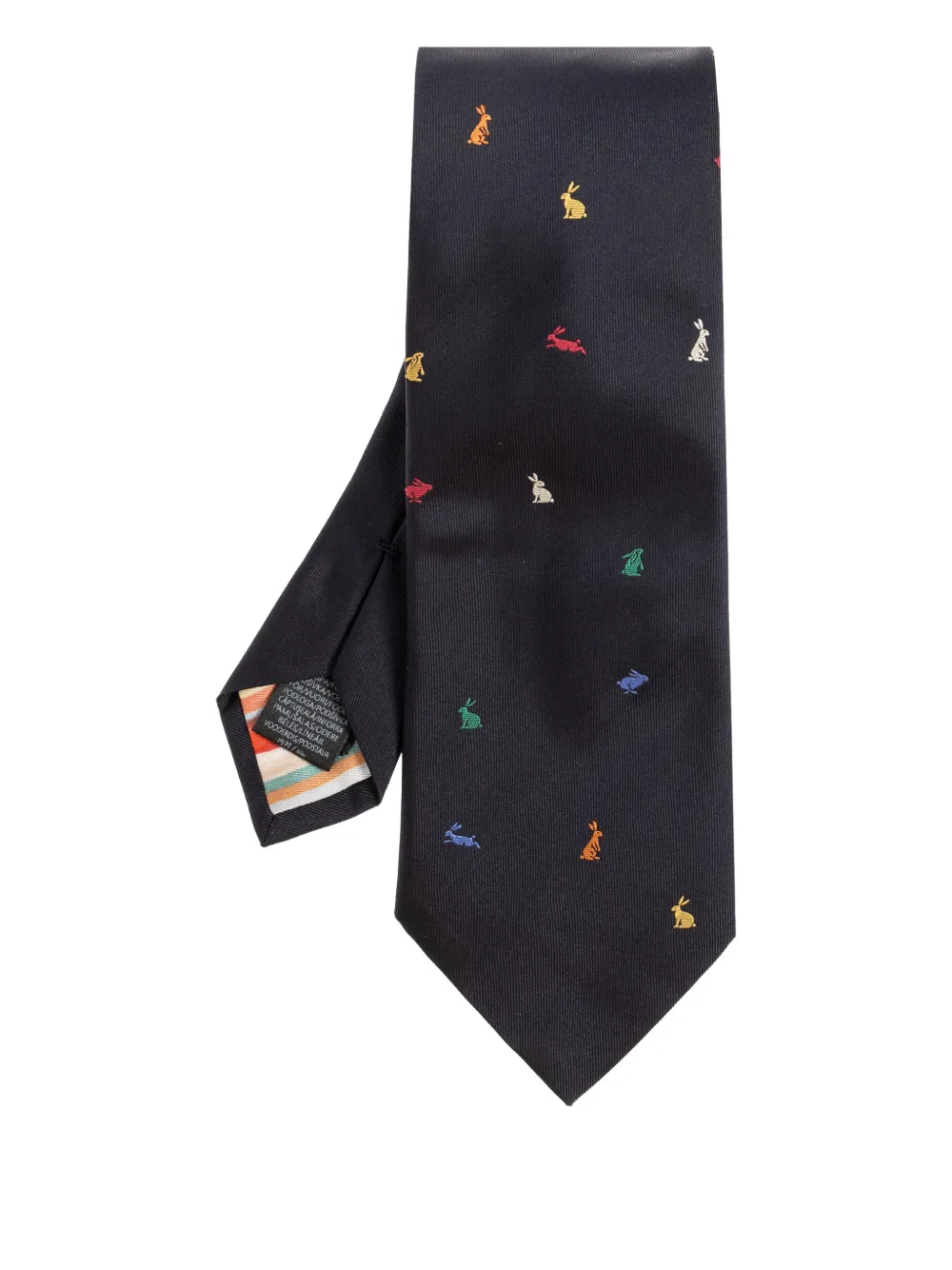 Галстук с кроликами Paul Smith, синий
Галстук с кроликами Paul Smith, синий