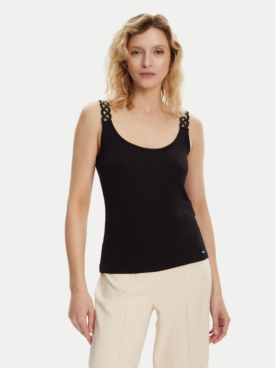 Топ slim fit 251-DOUBI Morgan, черный
Топ slim fit 251-DOUBI Morgan, черный