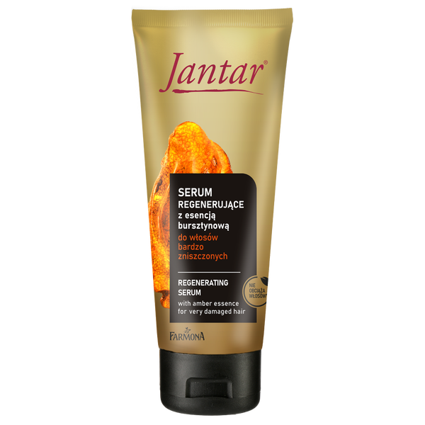 Восстанавливающая сыворотка с янтарной эссенцией для очень поврежденных волос, 100 мл Jantar Bursztynowa regeneracja
Восстанавливающая сыворотка с янтарной эссенцией для очень поврежденных волос, 100 мл Jantar Bursztynowa regeneracja