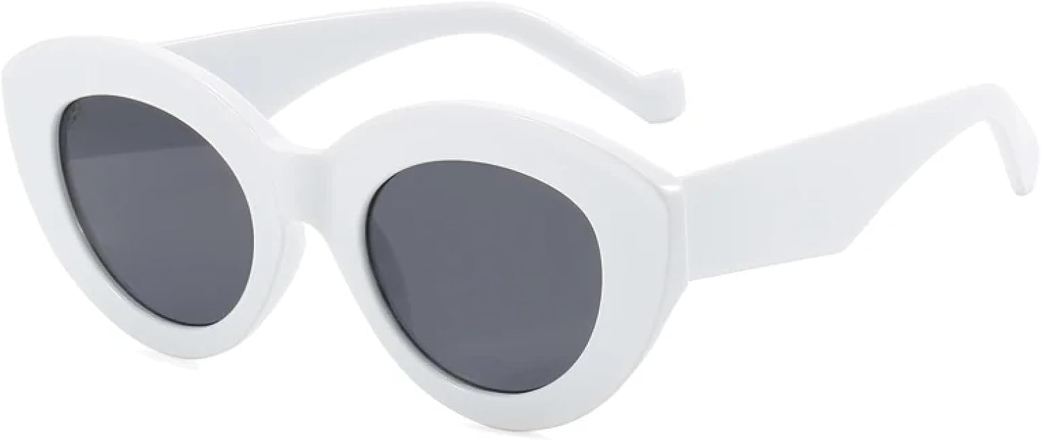 Большие солнцезащитные очки «кошачий глаз» с градиентным переходом цвета для женщин, винтажная модная оправа для активного отдыха, защита от УФ-излучения UV400 TVTBBVV, White Grey
Большие солнцезащитные очки «кошачий глаз» с градиентным переходом цвета для женщин, винтажная модная оправа для активного отдыха, защита от УФ-излучения UV400 TVTBBVV, White Grey