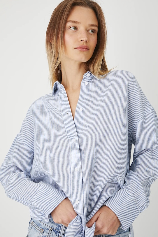 Льняная рубашка Medicine, синий
Льняная рубашка Medicine, синий