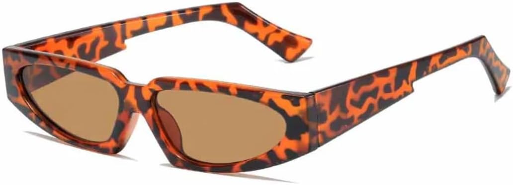 Модные солнцезащитные очки в форме «кошачий глаз» с треугольной узкой оправой для женщин, популярные среди мужчин и мужчин, для путешествий, конфетные цвета, защита от УФ-излучения UV400 TVTBBVV, Leopard Tea
Модные солнцезащитные очки в форме «кошачий глаз» с треугольной узкой оправой для женщин, популярные среди мужчин и мужчин, для путешествий, конфетные цвета, защита от УФ-излучения UV400 TVTBBVV, Leopard Tea