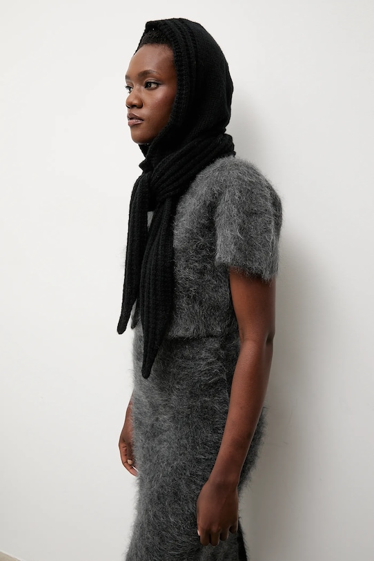 Капюшон с мериносовой шерстью Answear.Lab, черный
Капюшон с мериносовой шерстью Answear.Lab, черный