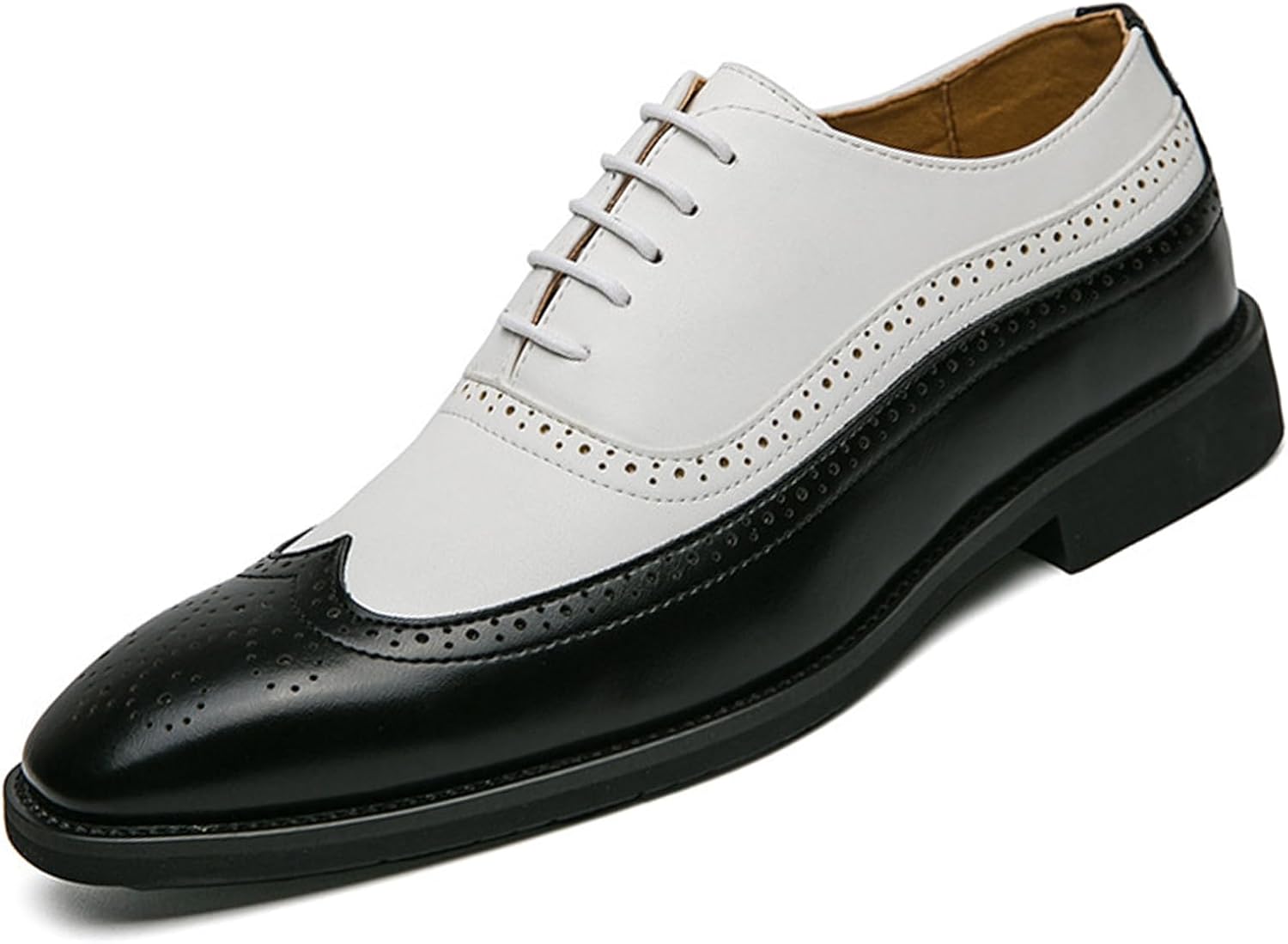 Мужские кожаные оксфорды Wingtip, классические туфли на шнуровке двухцветные броги, модные стильные формальные бизнес-банкетные оксфорды Galonfulty, черный
Мужские кожаные оксфорды Wingtip, классические туфли на шнуровке двухцветные броги, модные стильные формальные бизнес-банкетные оксфорды Galonfulty, черный