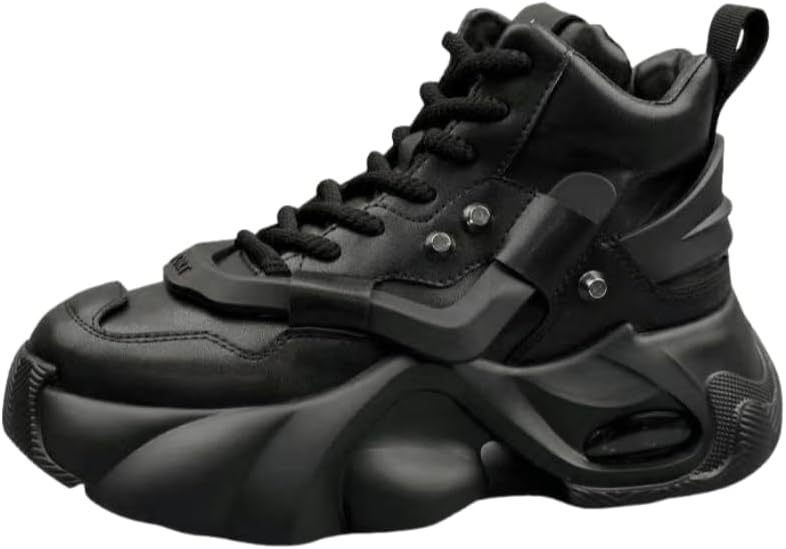 Мужские спортивные кроссовки большого размера на высоком каблуке - модный повседневный стиль с толстой подошвой Spkfhd, черный
Мужские спортивные кроссовки большого размера на высоком каблуке - модный повседневный стиль с толстой подошвой Spkfhd, черный