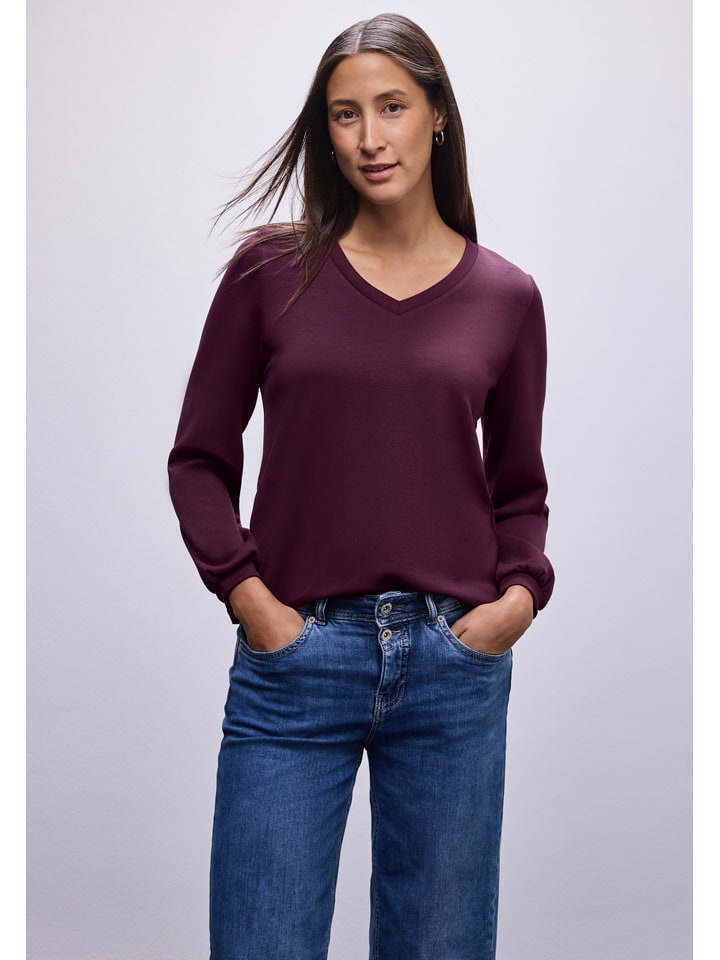 Street One Футболка с длинными рукавами фиолетового цвета
Street One Футболка с длинными рукавами фиолетового цвета