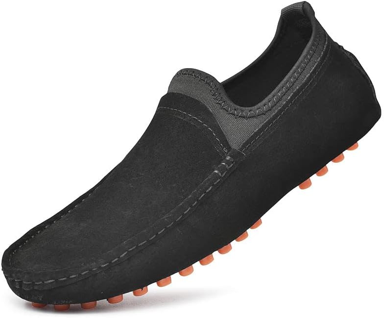 Мужские мокасины Santimon для вождения из замши, слипоны с отделкой пенни, повседневная и вечерняя обувь в стиле лодочек, черный
Мужские мокасины Santimon для вождения из замши, слипоны с отделкой пенни, повседневная и вечерняя обувь в стиле лодочек, черный