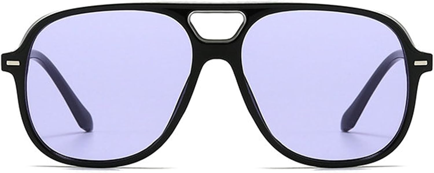 Солнцезащитные очки-пилот COTIA большого размера для женщин и мужчин, в стиле ретро 70-х, квадратная форма, двойная перемычка, модные мужские солнцезащитные очки для активного отдыха, защита от ультрафиолета UV400, Purple
Солнцезащитные очки-пилот COTIA большого размера для женщин и мужчин, в стиле ретро 70-х, квадратная форма, двойная перемычка, модные мужские солнцезащитные очки для активного отдыха, защита от ультрафиолета UV400, Purple