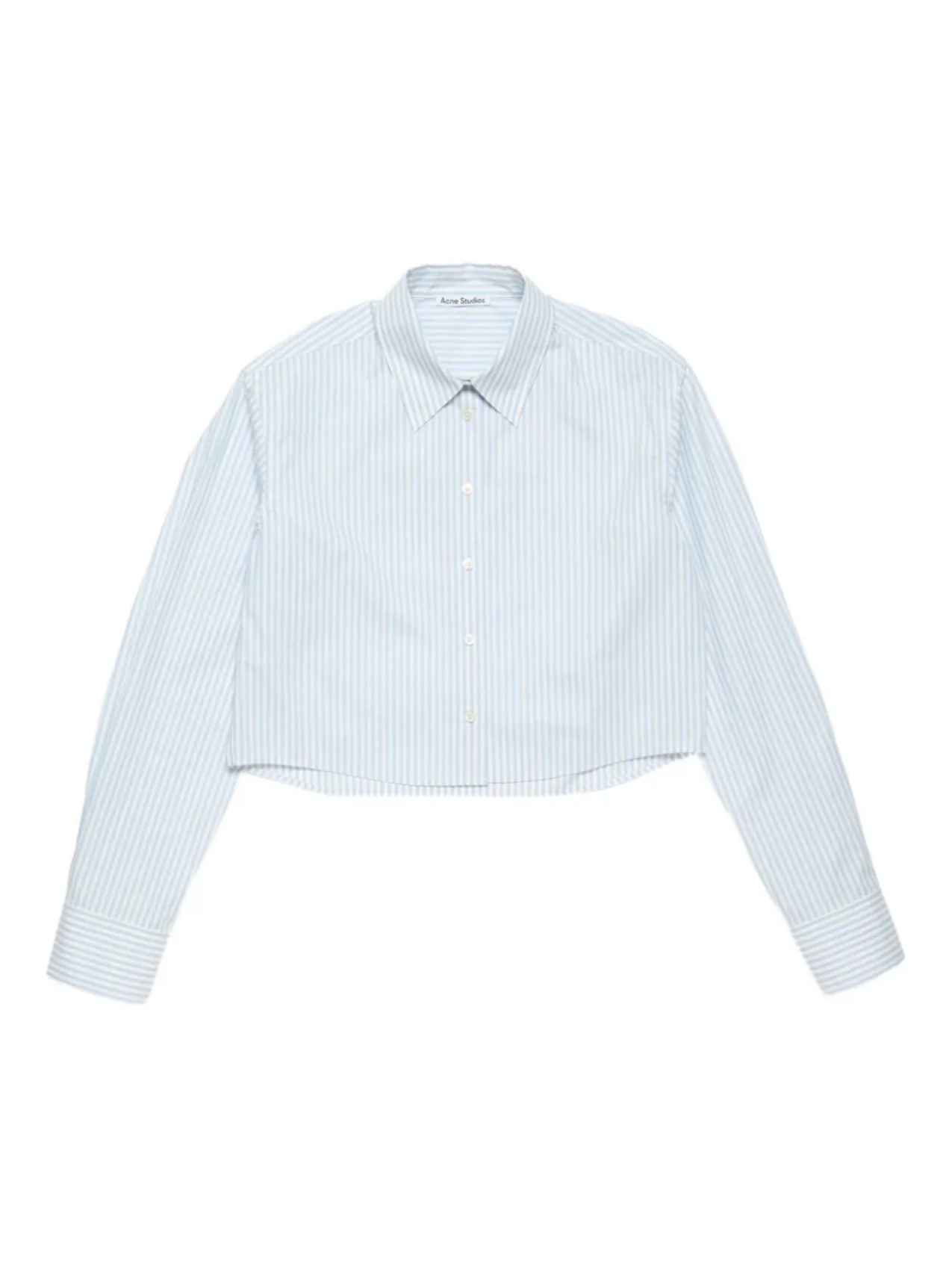 Рубашка на пуговицах Acne Studios, синий 
Рубашка на пуговицах Acne Studios, синий
