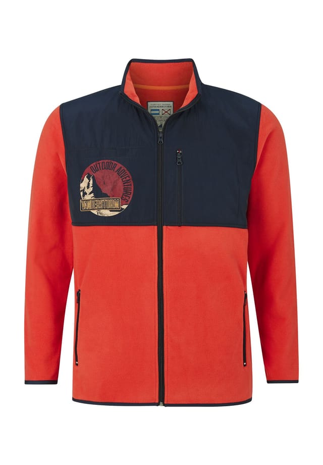 Флисовая куртка Elius Jan Vanderstorm, оранжевый
Флисовая куртка Elius Jan Vanderstorm, оранжевый