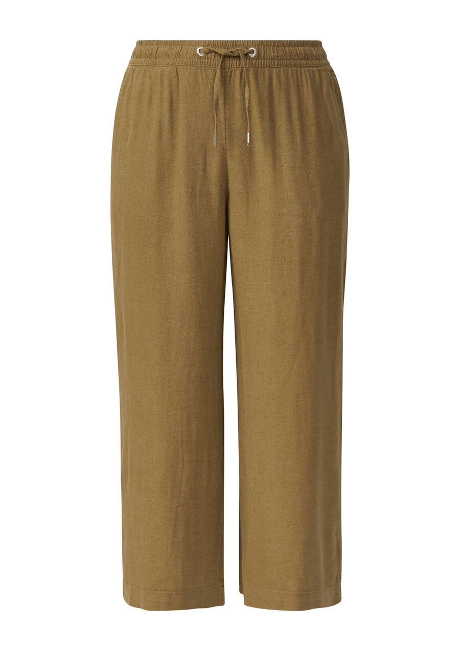 Брюки свободного кроя QS, хаки
Брюки свободного кроя QS, хаки