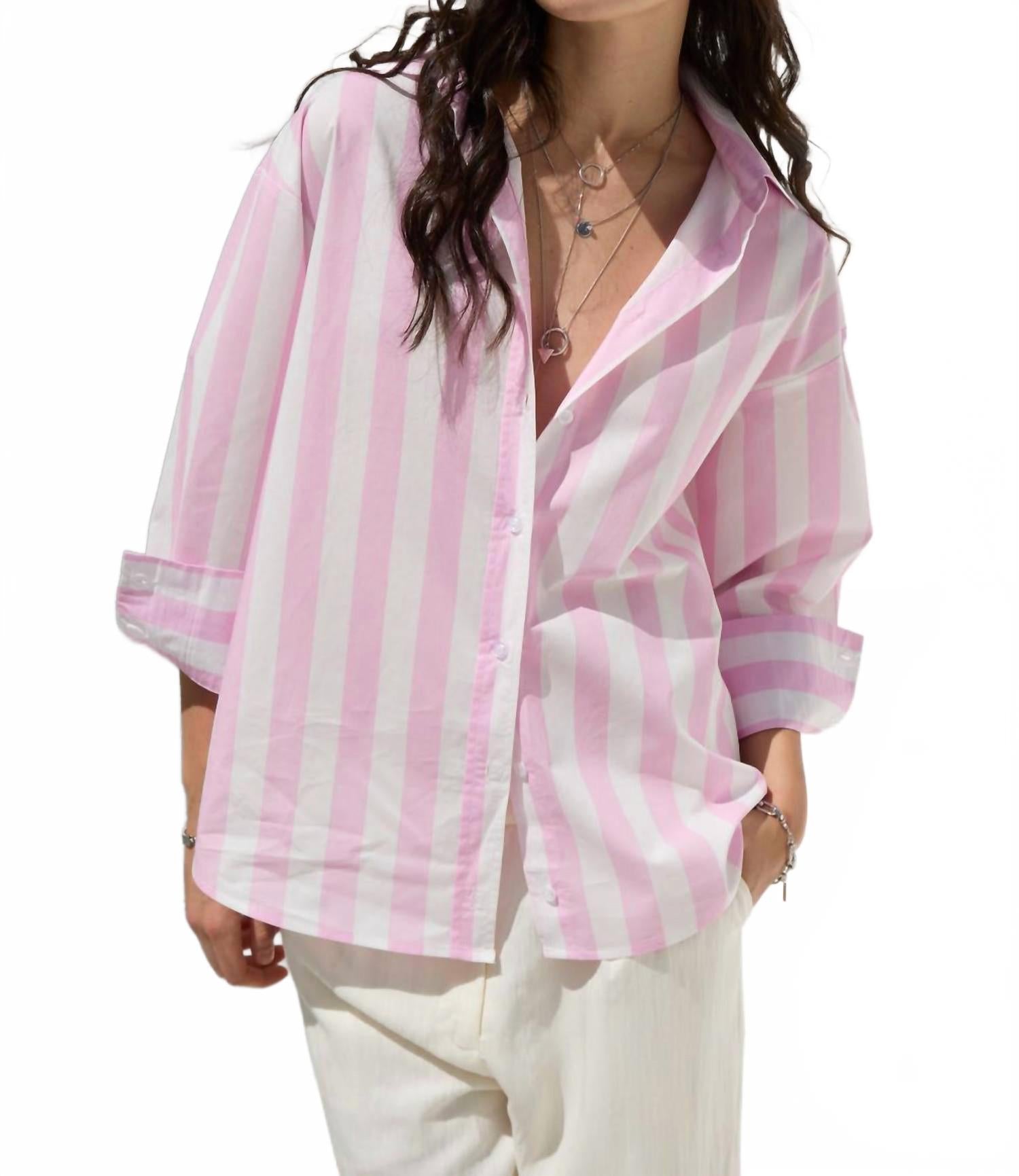 Рубашка Vicenzo розового цвета Deluc, розовый
Рубашка Vicenzo розового цвета Deluc, розовый