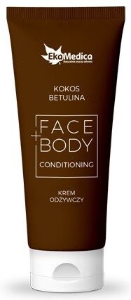 Ekamedica, Face+Body, крем питательный кокосовый, 100 мл
Ekamedica, Face+Body, крем питательный кокосовый, 100 мл