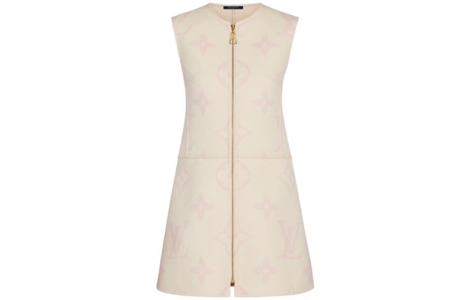 LOUIS VUITTON Женское платье без рукавов, цвет Beige 
LOUIS VUITTON Женское платье без рукавов, цвет Beige