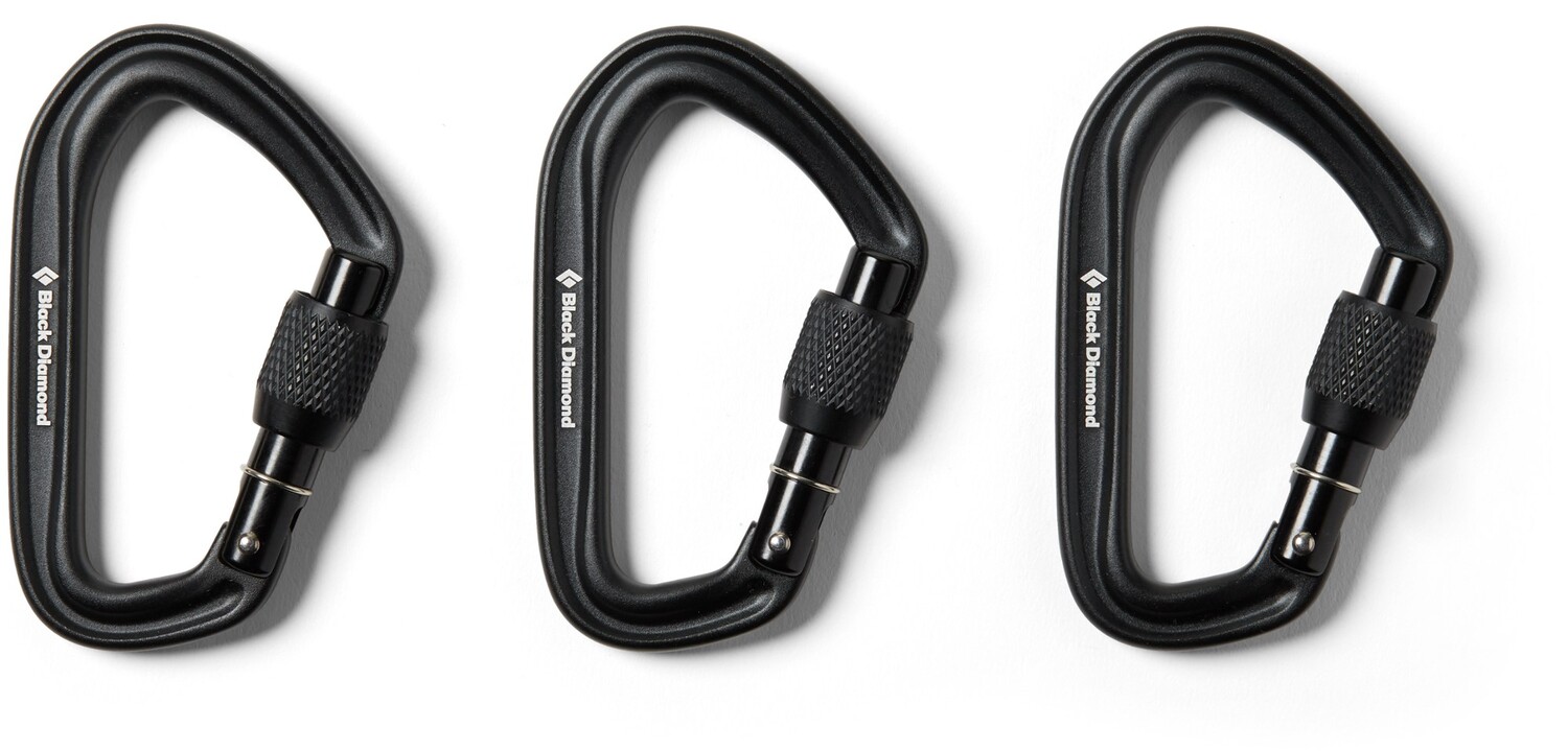 Карабины HotForge с резьбовым соединением — упаковка из 3 шт. Black Diamond, черный
Карабины HotForge с резьбовым соединением — упаковка из 3 шт. Black Diamond, черный