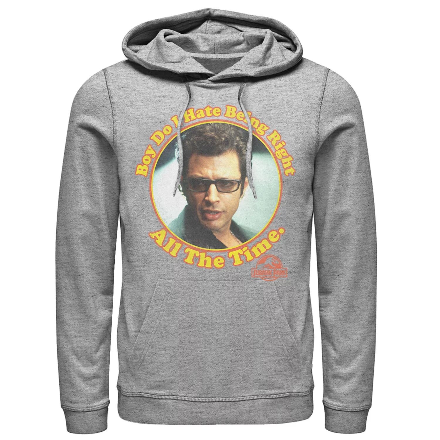 Мужская толстовка с капюшоном «Парк Юрского периода: Ненавижу быть правым всегда» Licensed Character
Мужская толстовка с капюшоном «Парк Юрского периода: Ненавижу быть правым всегда» Licensed Character