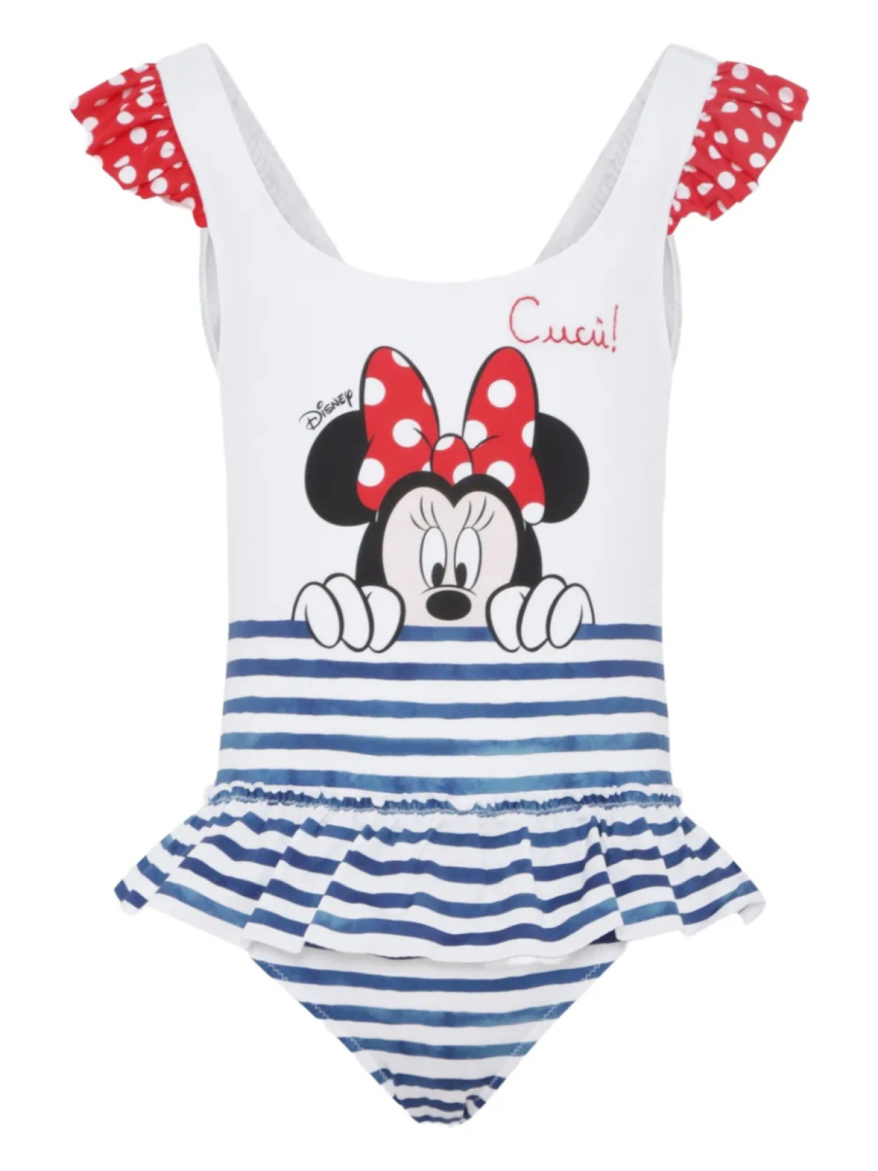 Купальник с принтом Минни MC2 Saint Barth Kids, белый
Купальник с принтом Минни MC2 Saint Barth Kids, белый