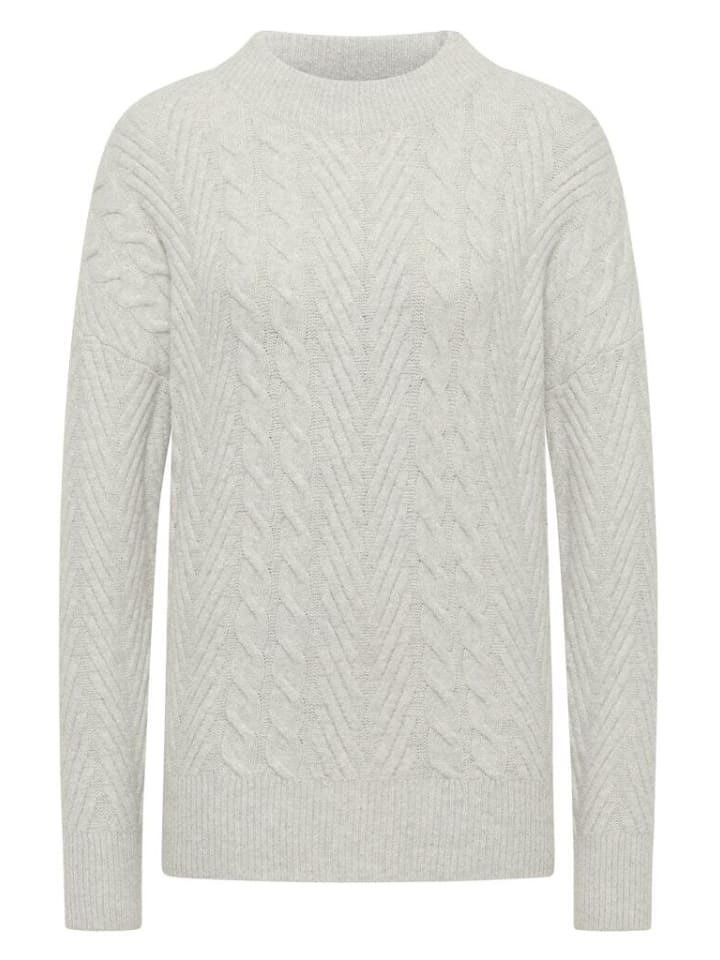 Свитер цвета металлик-серый меланж Cecil
Свитер цвета металлик-серый меланж Cecil