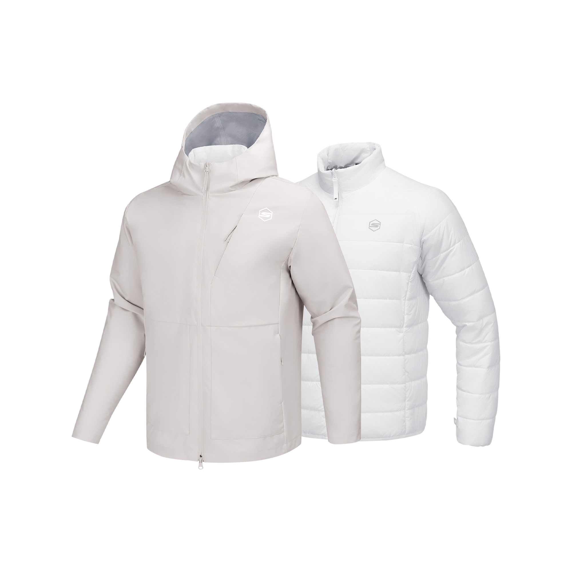 Skechers Пуховик мужской серебристо-серый, Silver Gray-001K
Skechers Пуховик мужской серебристо-серый, Silver Gray-001K