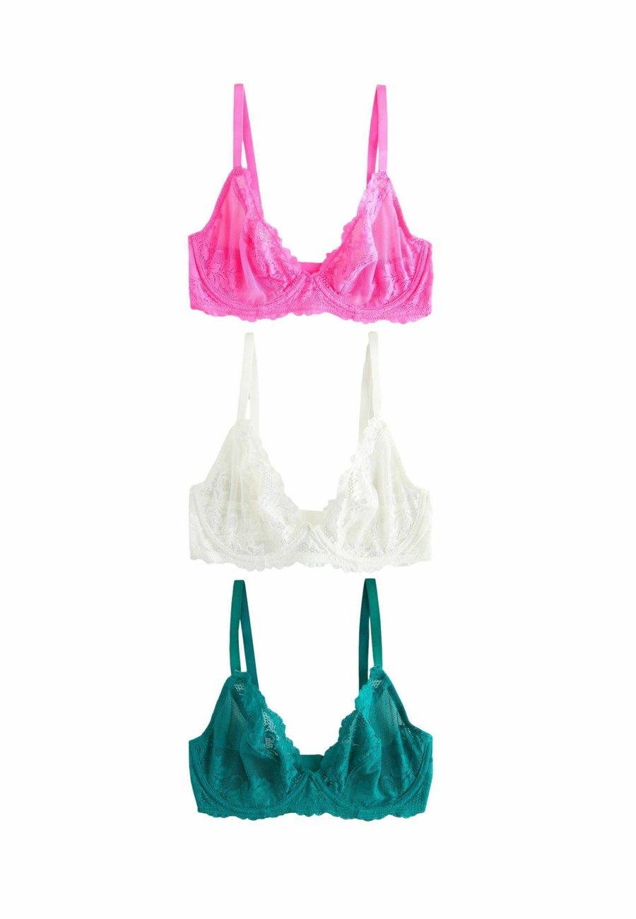 Бюстгальтер Next 3 PACK , Pink Green/Pink
Бюстгальтер Next 3 PACK , Pink Green/Pink