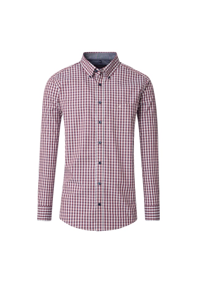 Рубашка свободного кроя в клетку Casamoda, красный
Рубашка свободного кроя в клетку Casamoda, красный