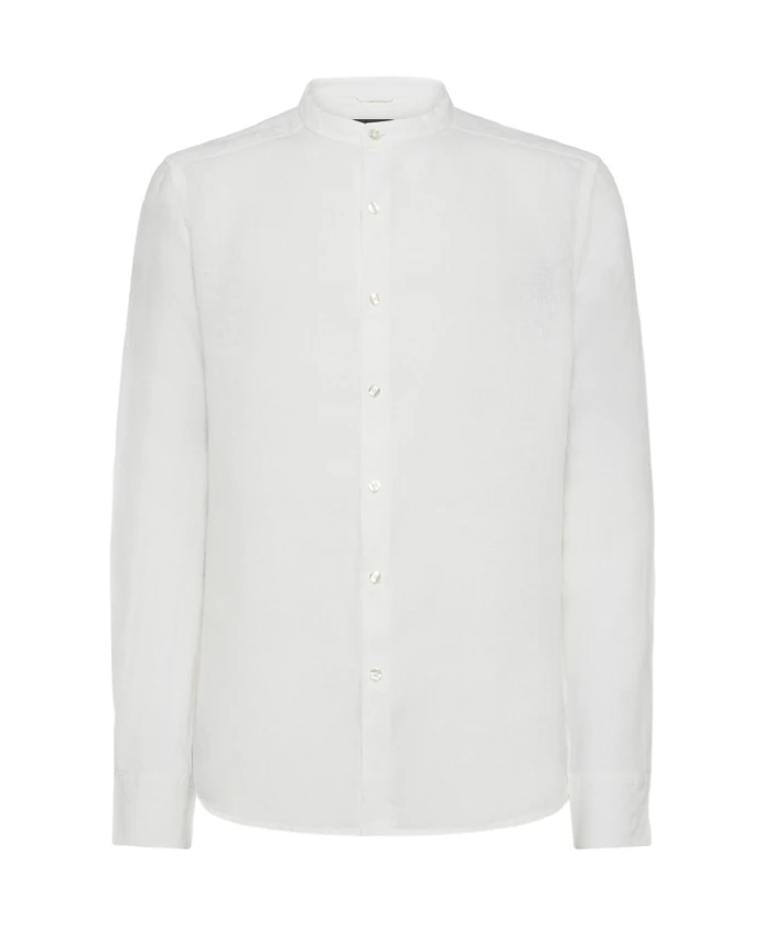 Рубашка S с воротником стойкой Peuterey, белый 
Рубашка S с воротником стойкой Peuterey, белый