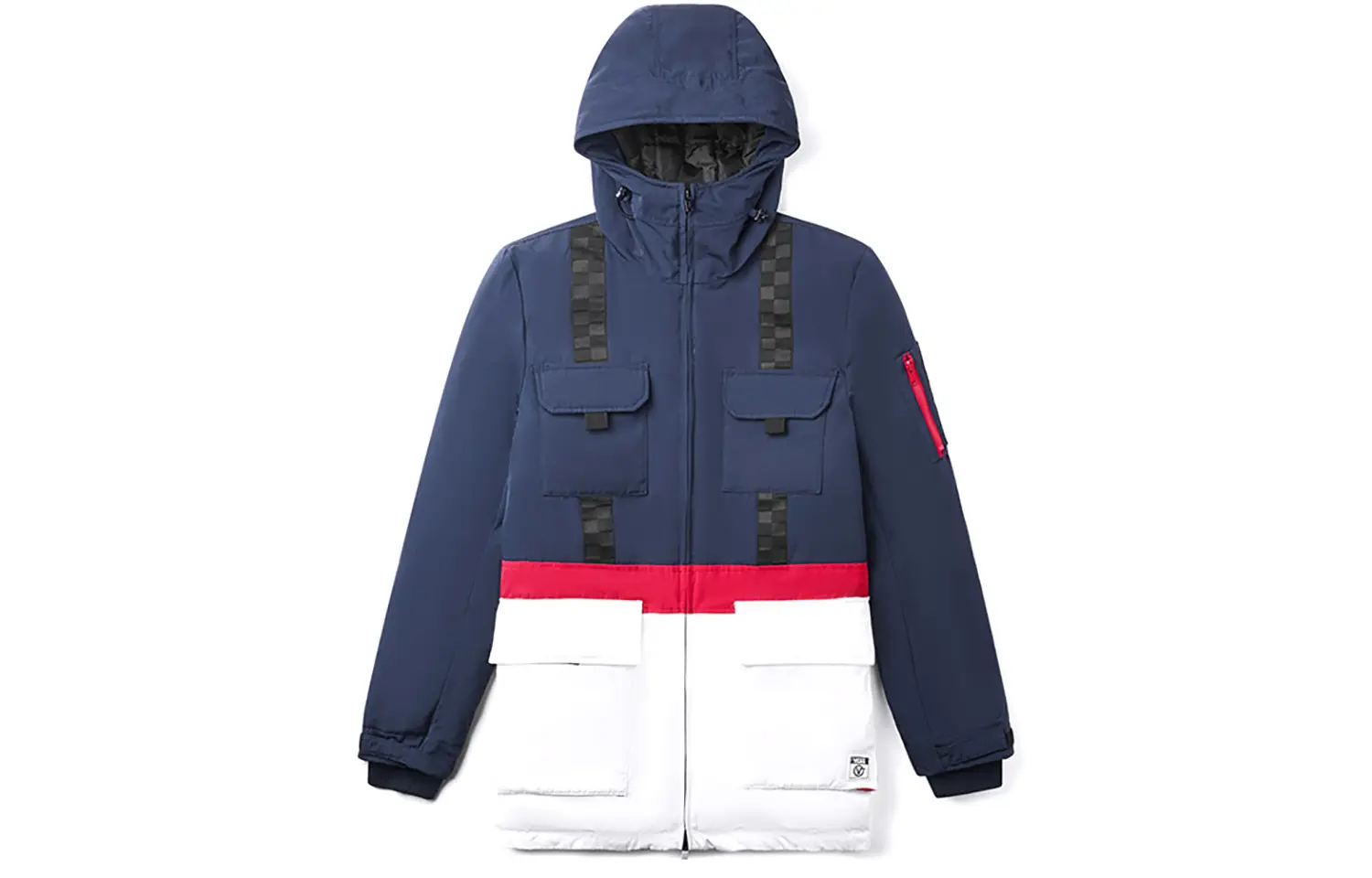 Мужской пуховик Vans, цвет Blue, white, red, color-blocking, Белый, Мужской пуховик Vans, цвет Blue, white, red, color-blocking
Мужской пуховик Vans, цвет Blue, white, red, color-blocking, Белый, Мужской пуховик Vans, цвет Blue, white, red, color-blocking